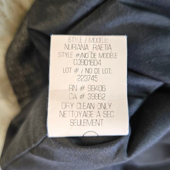 Theory Size 10 Nuriana Raetia Sheath Dress Gray Blend Short Sleeve Career Work - Picture 9 of 12